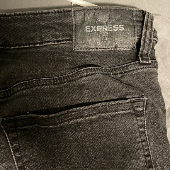 Mens EXPRESS Ripped Skinny jeans, SZ 32 x 34 - Picture 3 of 5